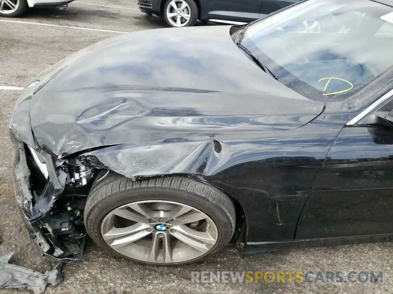 9 Photograph of a damaged car WBA4J1C53KBM13207 BMW 4 SERIES 2019