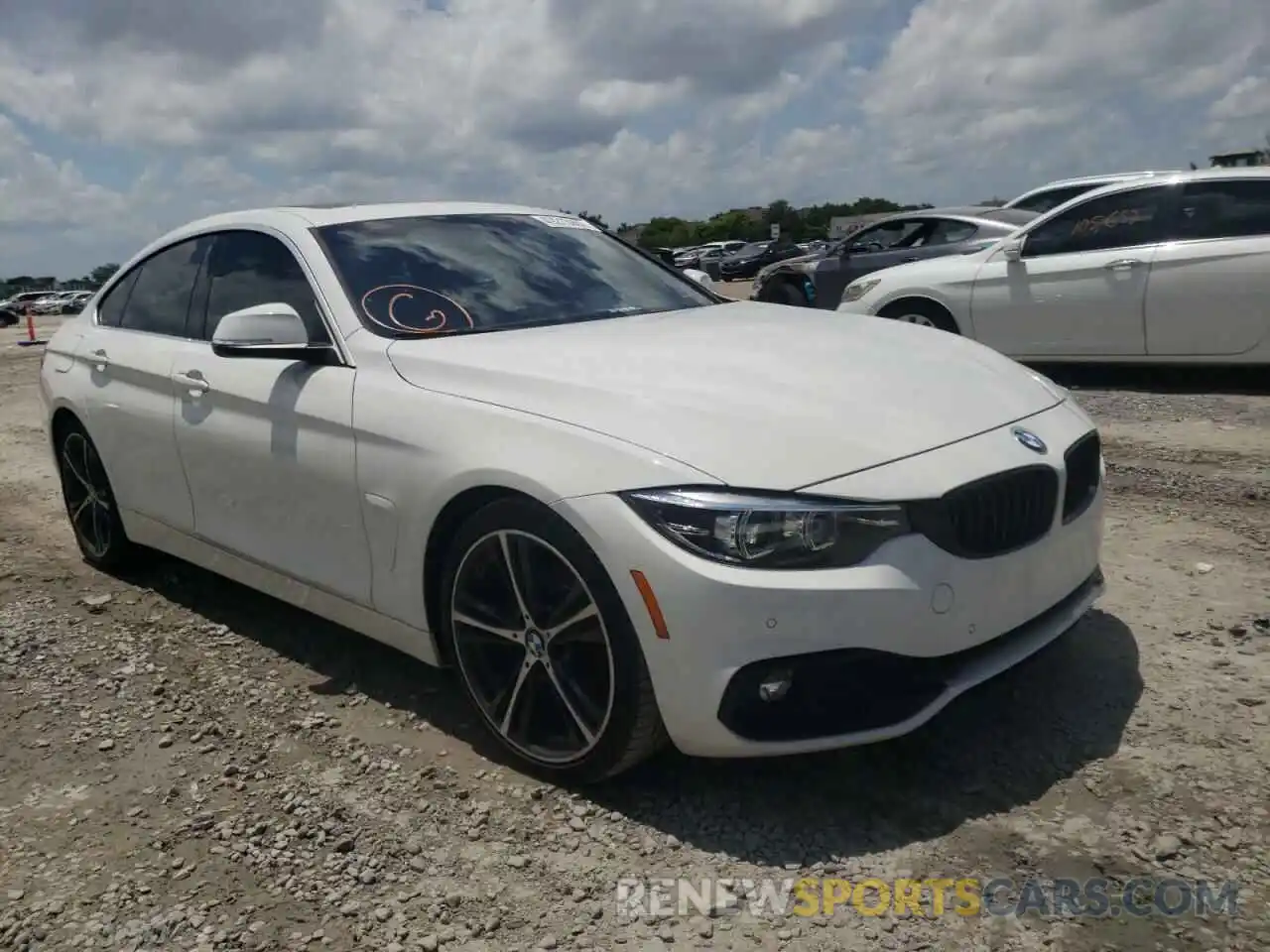 1 Photograph of a damaged car WBA4J1C53KBM15622 BMW 4 SERIES 2019