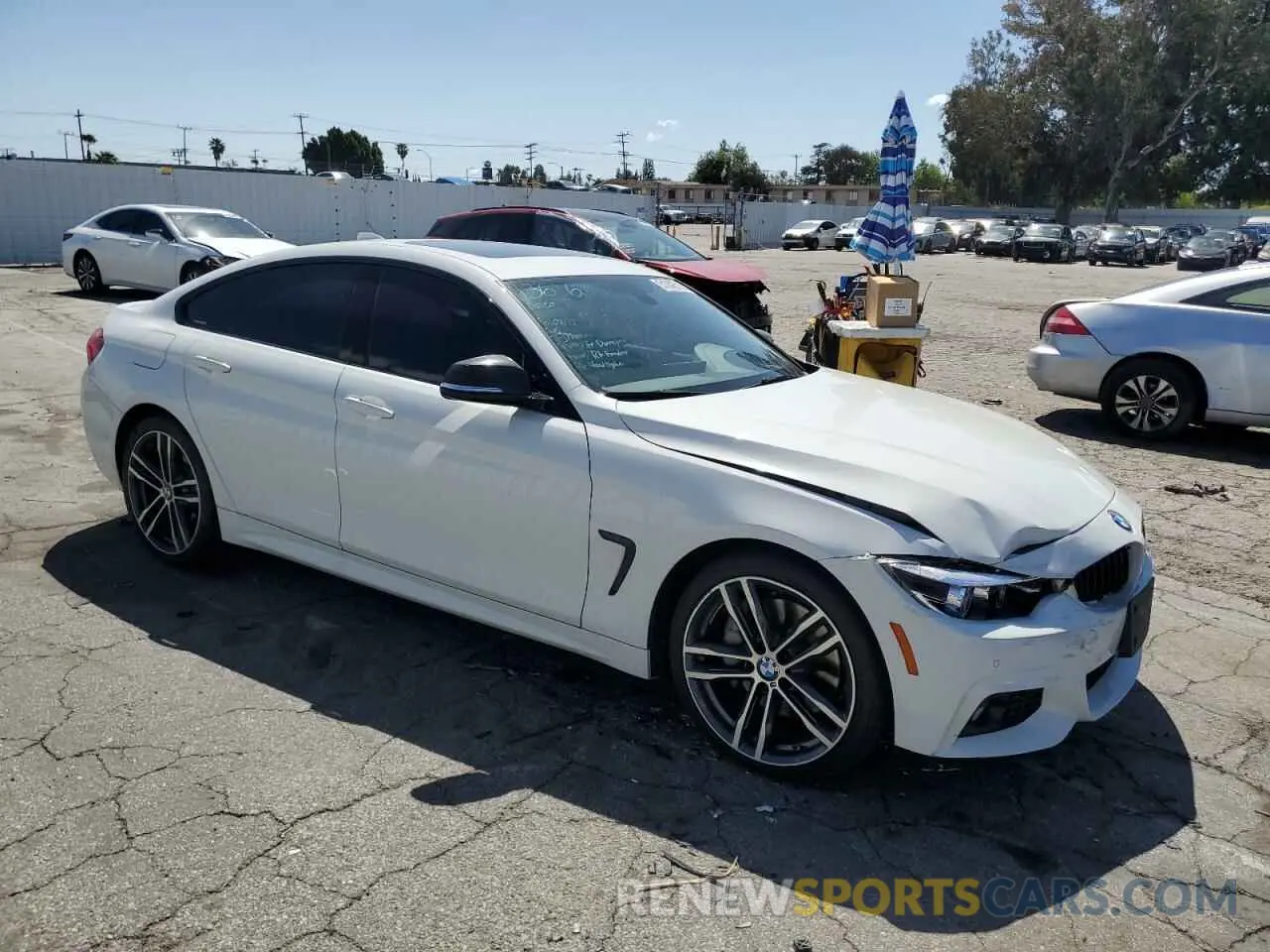 4 Photograph of a damaged car WBA4J1C53KBM16981 BMW 4 SERIES 2019