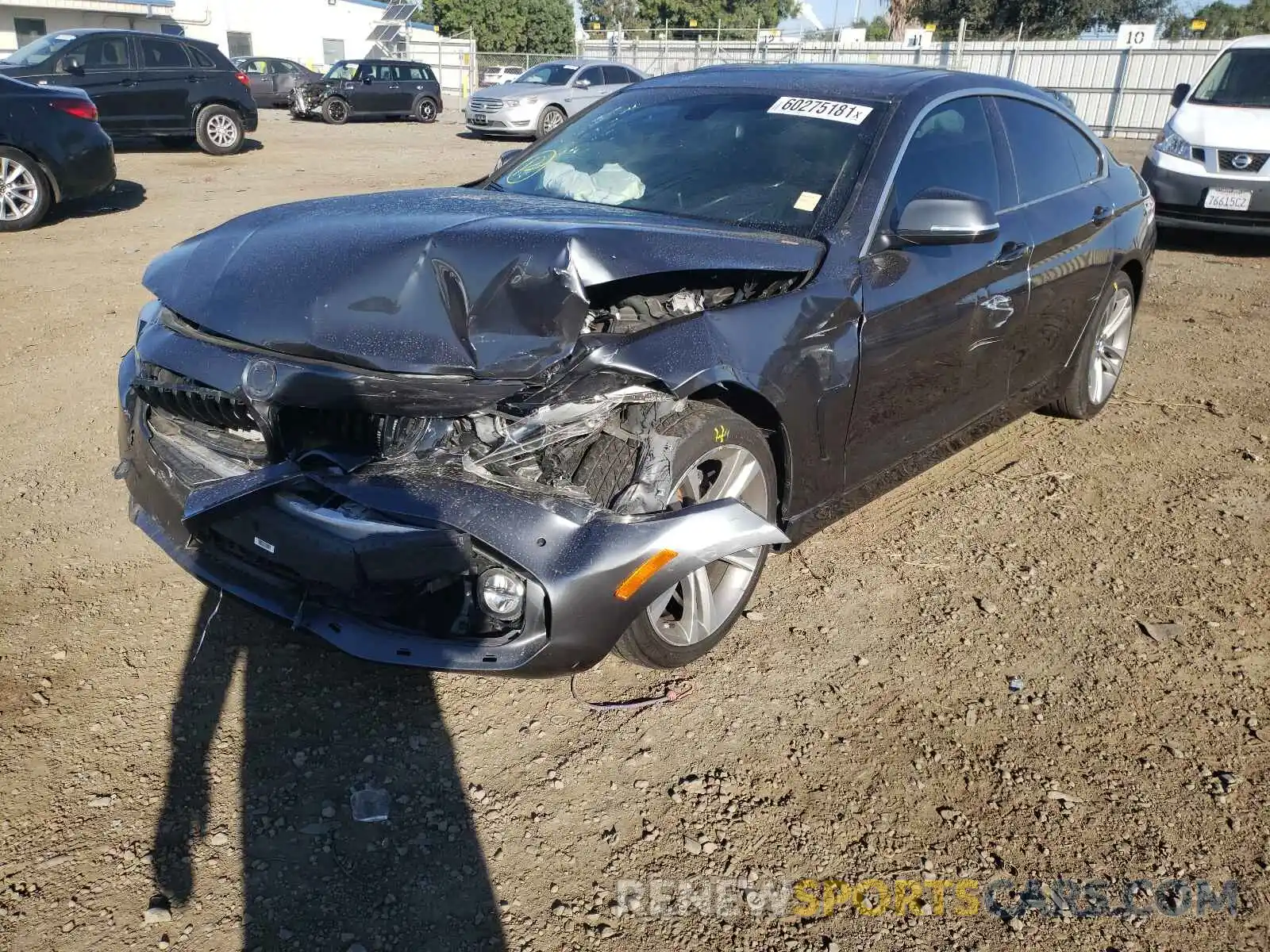 2 Photograph of a damaged car WBA4J1C53KBM17404 BMW 4 SERIES 2019