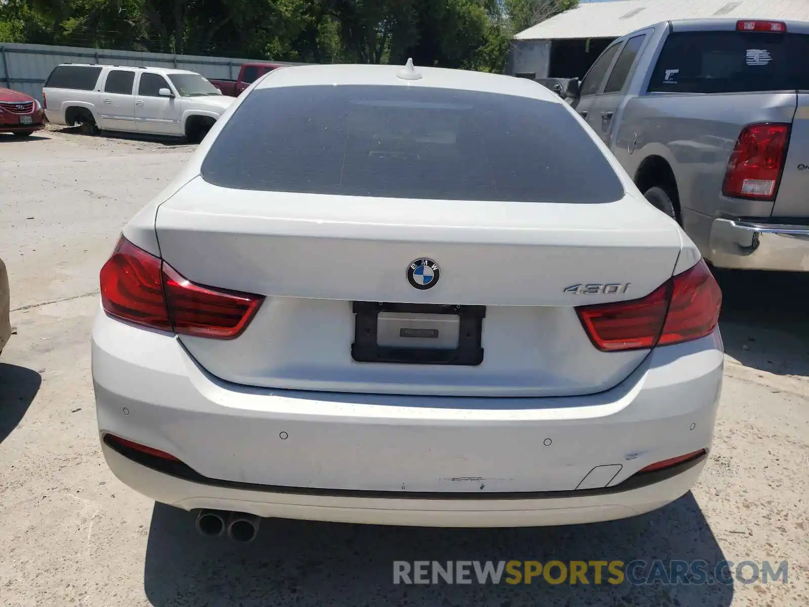 9 Photograph of a damaged car WBA4J1C53KBM17502 BMW 4 SERIES 2019