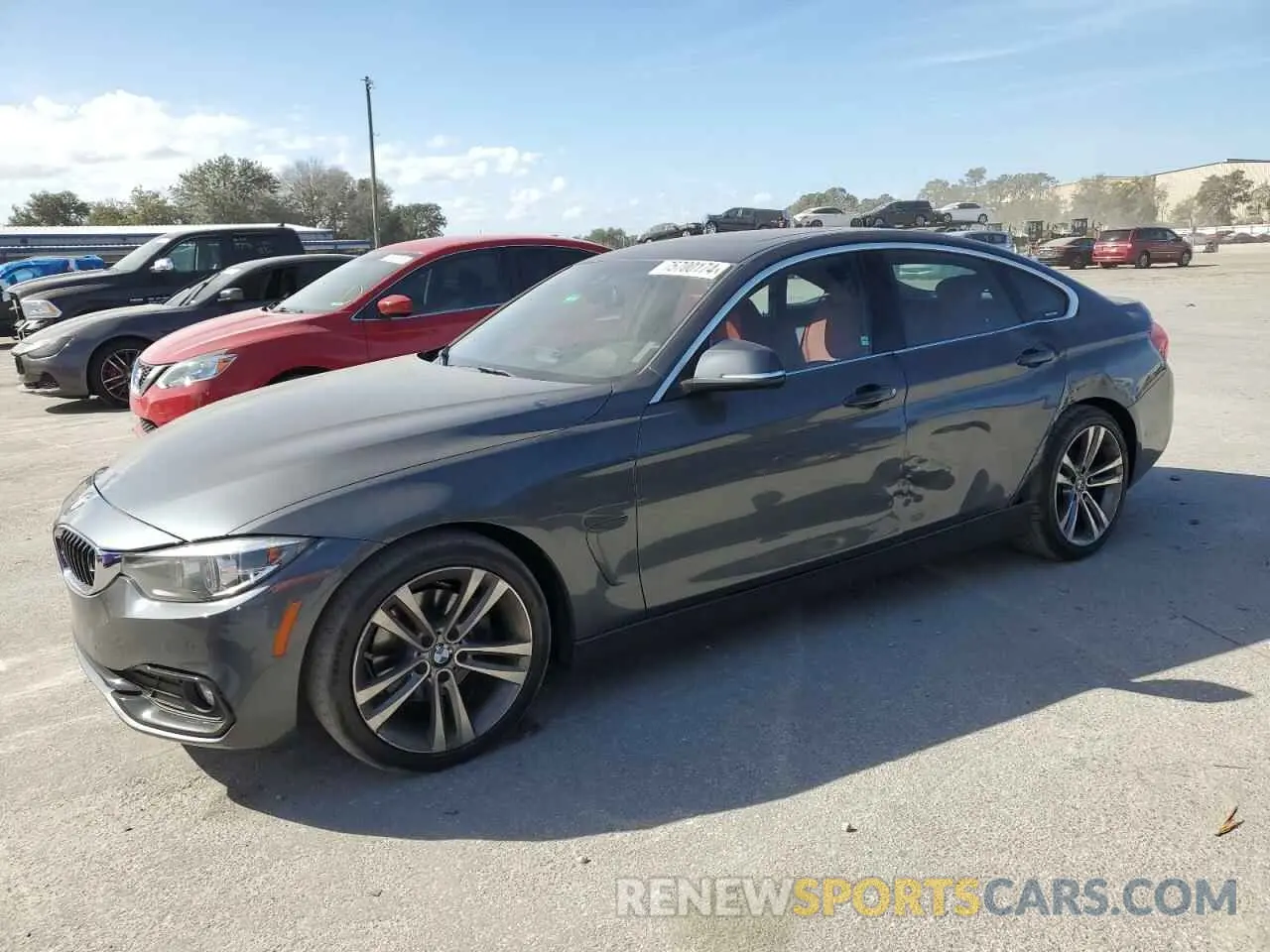 1 Photograph of a damaged car WBA4J1C53KBM19007 BMW 4 SERIES 2019