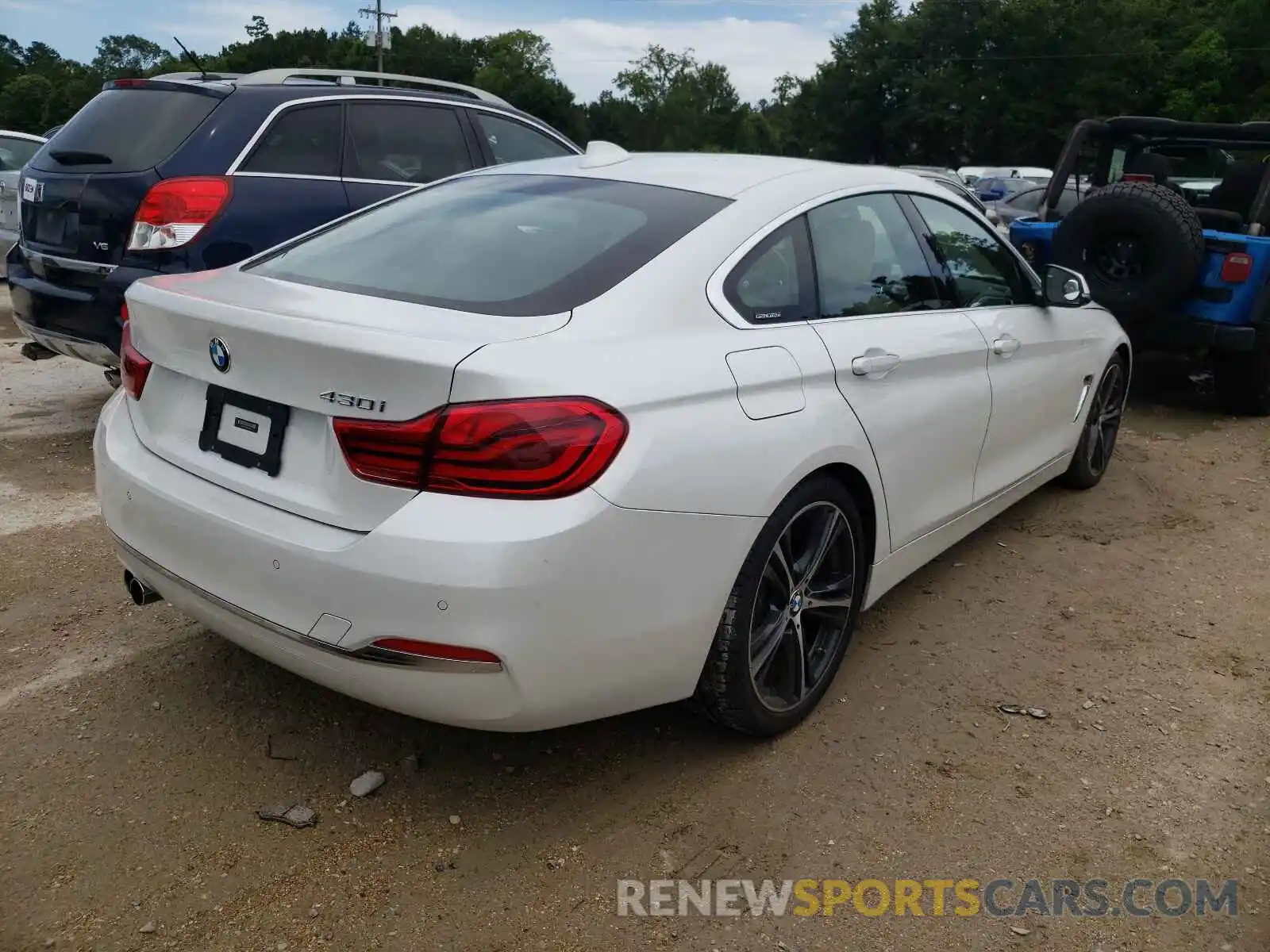 4 Photograph of a damaged car WBA4J1C54KBM13698 BMW 4 SERIES 2019