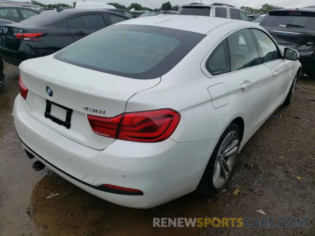 4 Photograph of a damaged car WBA4J1C54KBM14043 BMW 4 SERIES 2019