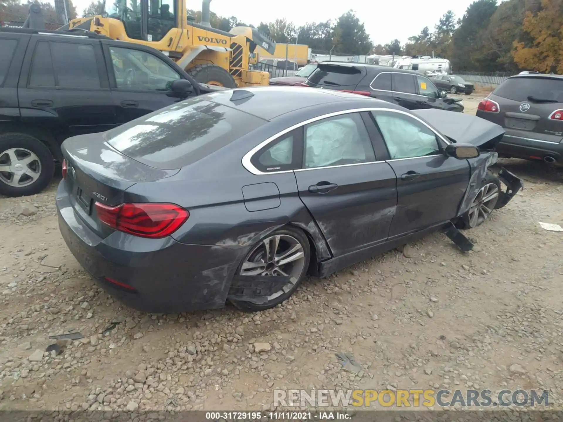 4 Photograph of a damaged car WBA4J1C54KBM14575 BMW 4 SERIES 2019