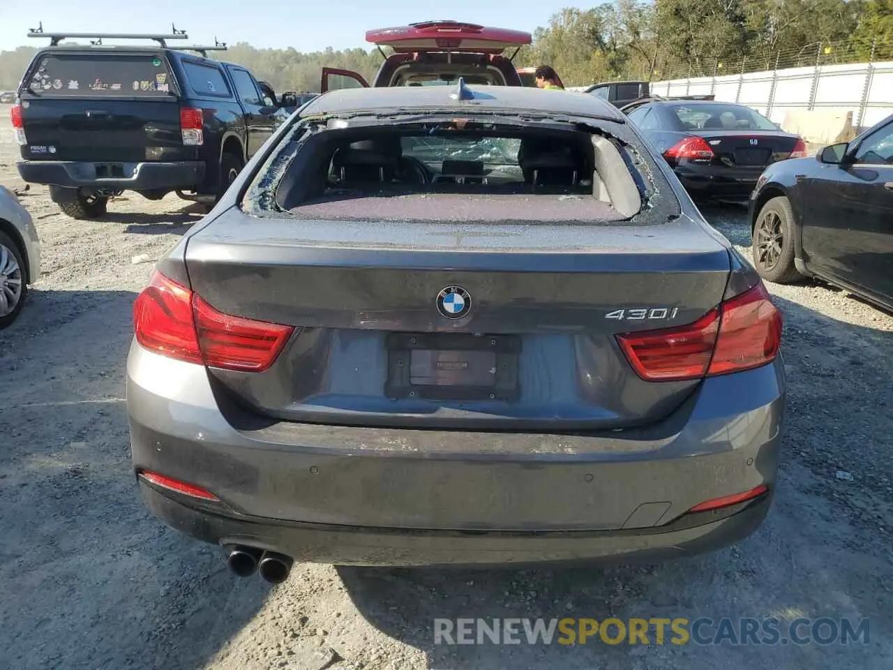 6 Photograph of a damaged car WBA4J1C55KBM12155 BMW 4 SERIES 2019