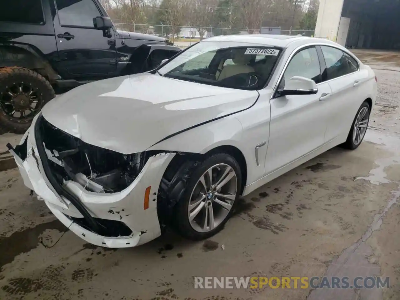 2 Photograph of a damaged car WBA4J1C55KBM14861 BMW 4 SERIES 2019