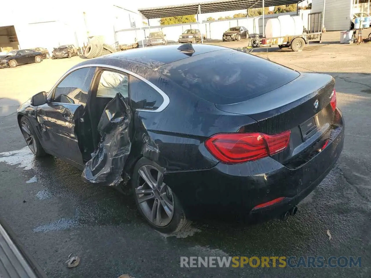 2 Photograph of a damaged car WBA4J1C55KBM16898 BMW 4 SERIES 2019