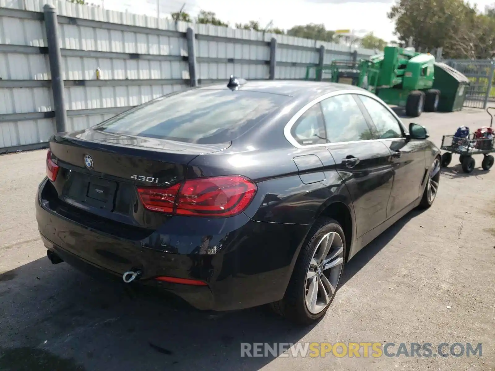 4 Photograph of a damaged car WBA4J1C55KBM17579 BMW 4 SERIES 2019