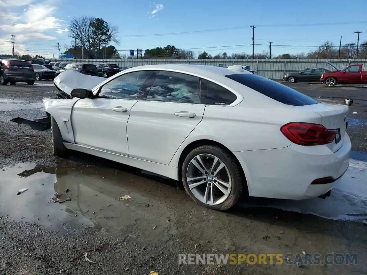 2 Photograph of a damaged car WBA4J1C55KBM18103 BMW 4 SERIES 2019