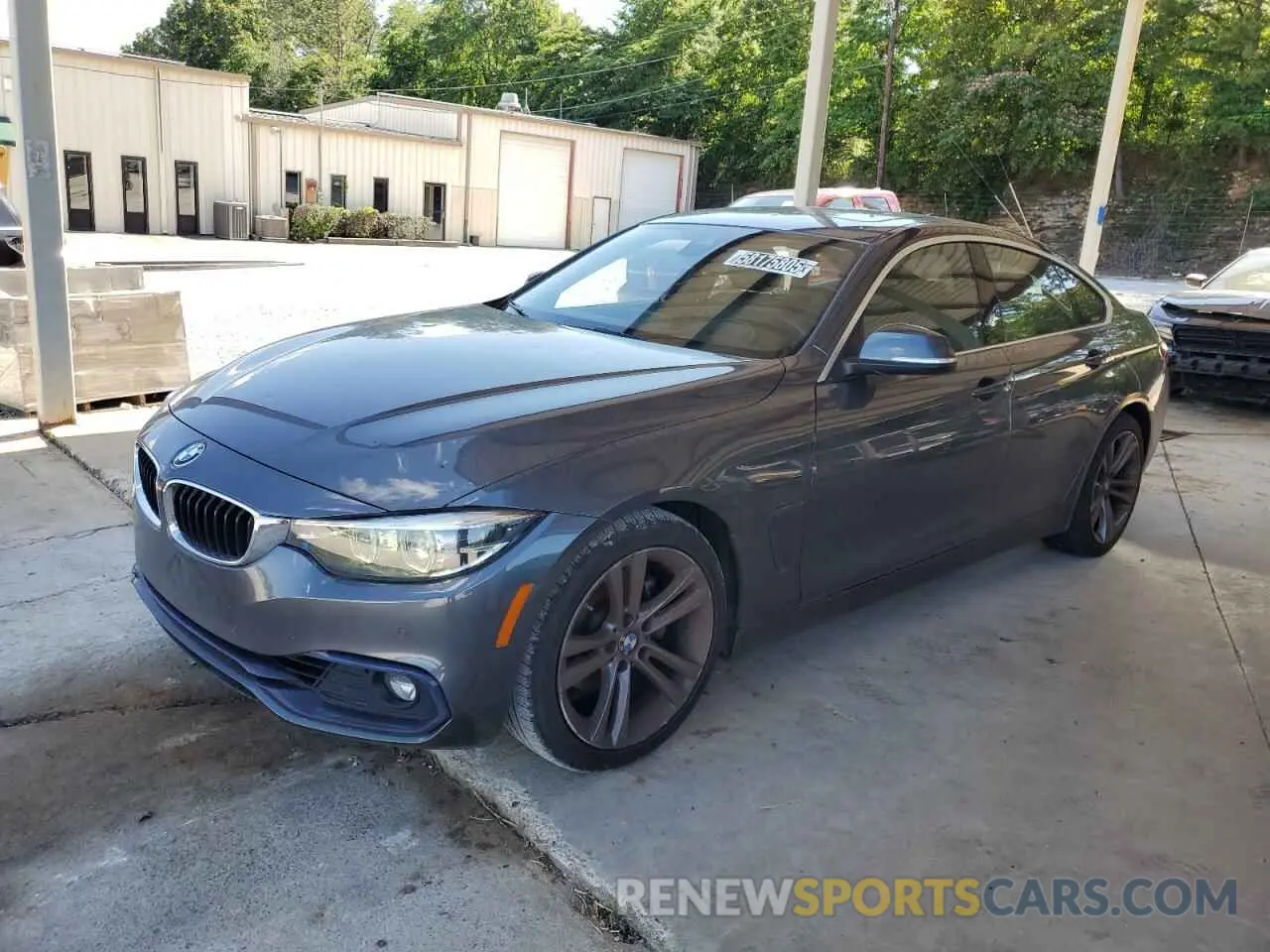 1 Photograph of a damaged car WBA4J1C56KBM14626 BMW 4 SERIES 2019