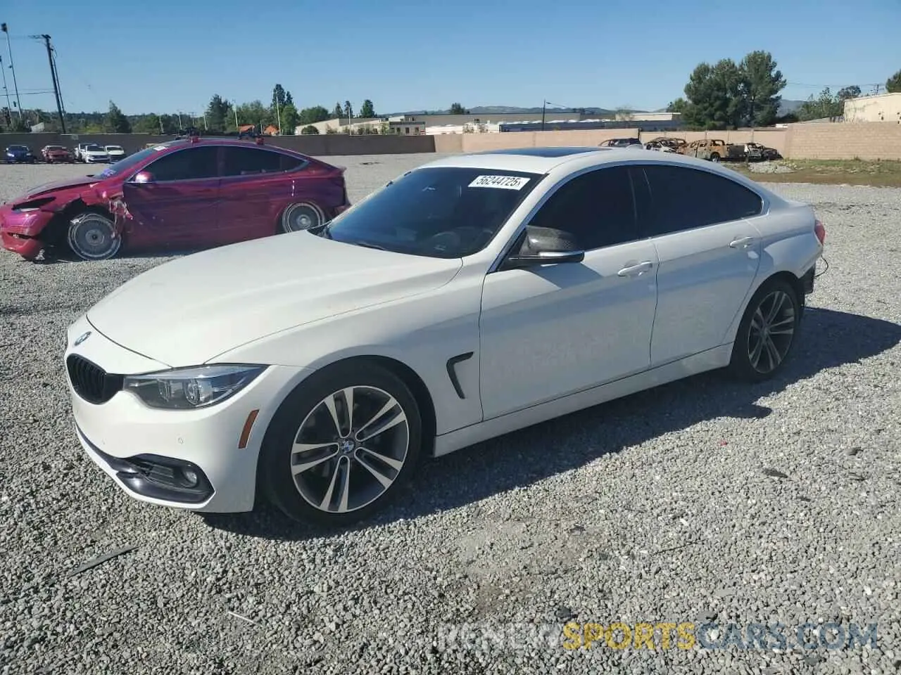 1 Photograph of a damaged car WBA4J1C56KBM16117 BMW 4 SERIES 2019