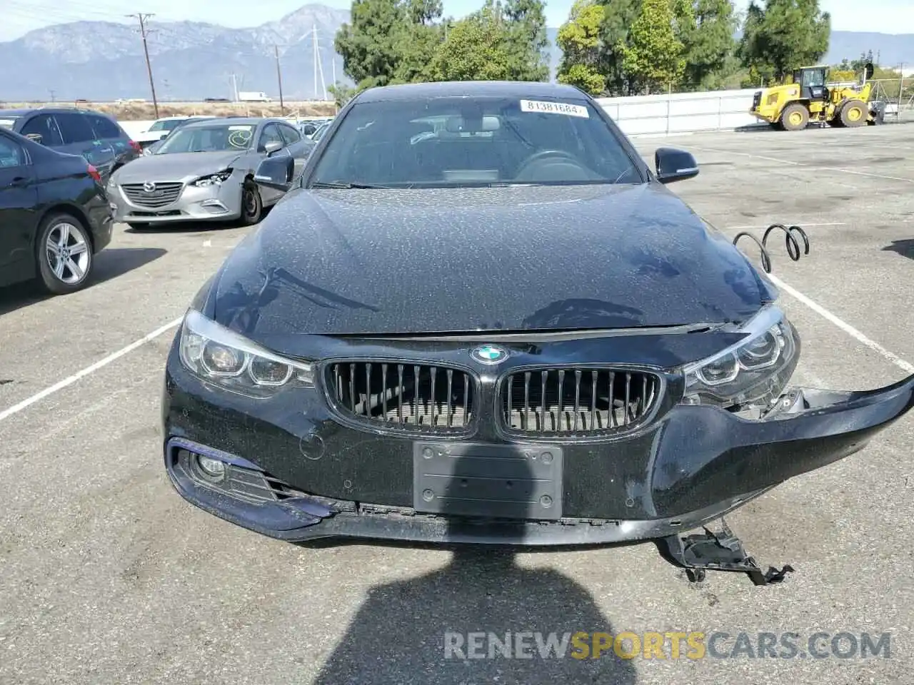 5 Photograph of a damaged car WBA4J1C56KBM16134 BMW 4 SERIES 2019