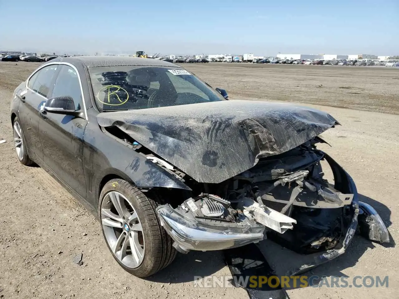 1 Photograph of a damaged car WBA4J1C56KBM18420 BMW 4 SERIES 2019