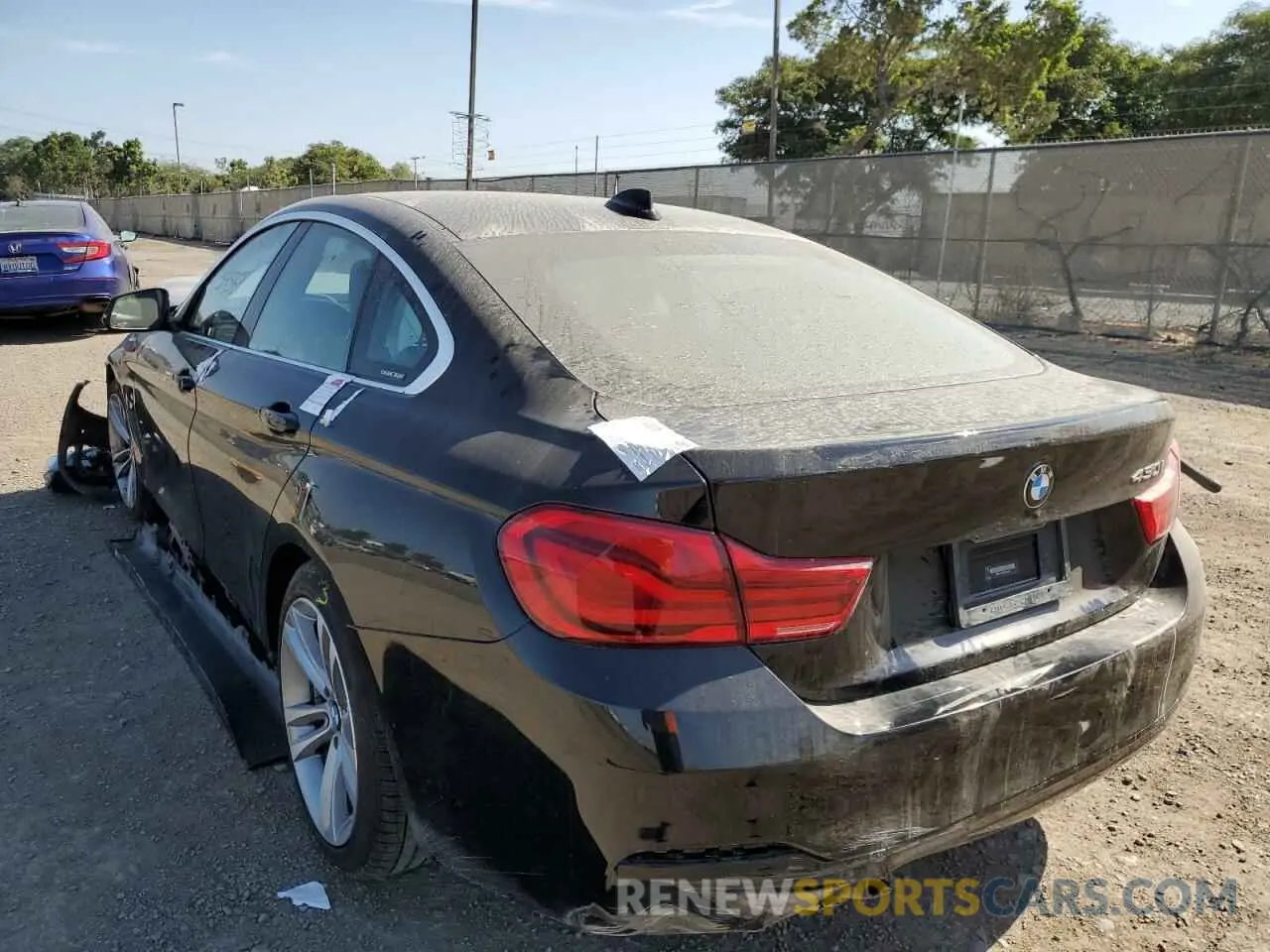 3 Photograph of a damaged car WBA4J1C56KBM18420 BMW 4 SERIES 2019