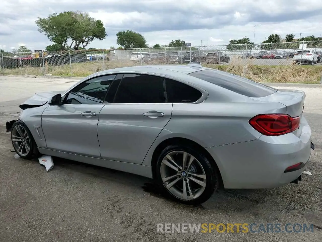 2 Photograph of a damaged car WBA4J1C57KBM13243 BMW 4 SERIES 2019