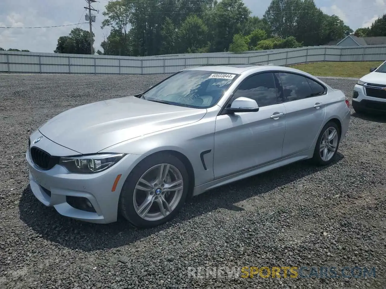 1 Photograph of a damaged car WBA4J1C57KBM14568 BMW 4 SERIES 2019