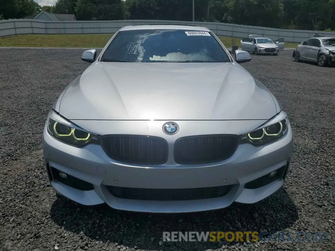 5 Photograph of a damaged car WBA4J1C57KBM14568 BMW 4 SERIES 2019