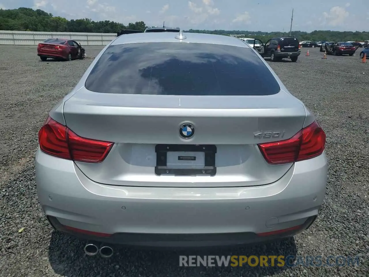 6 Photograph of a damaged car WBA4J1C57KBM14568 BMW 4 SERIES 2019