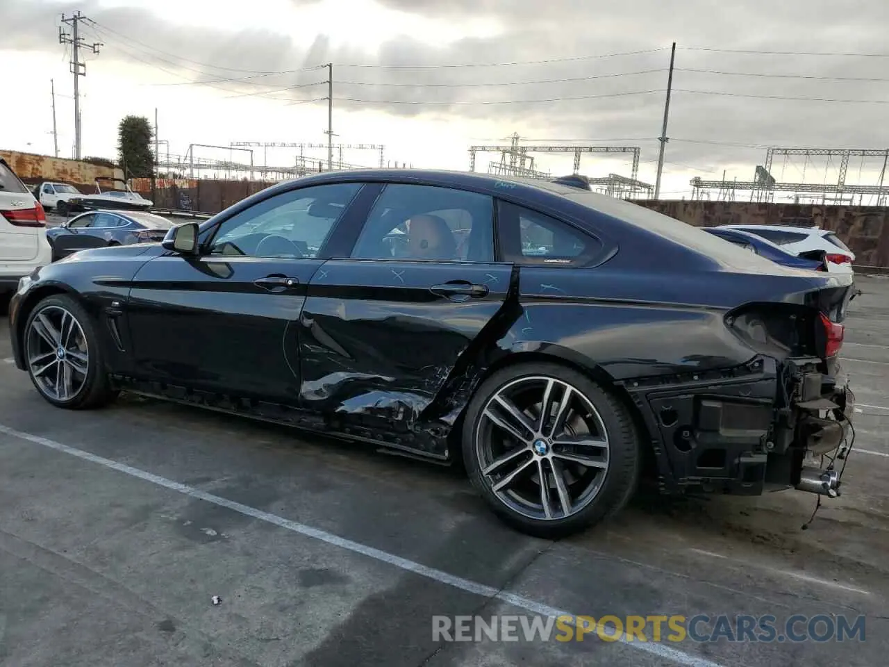 2 Photograph of a damaged car WBA4J1C57KBM16093 BMW 4 SERIES 2019