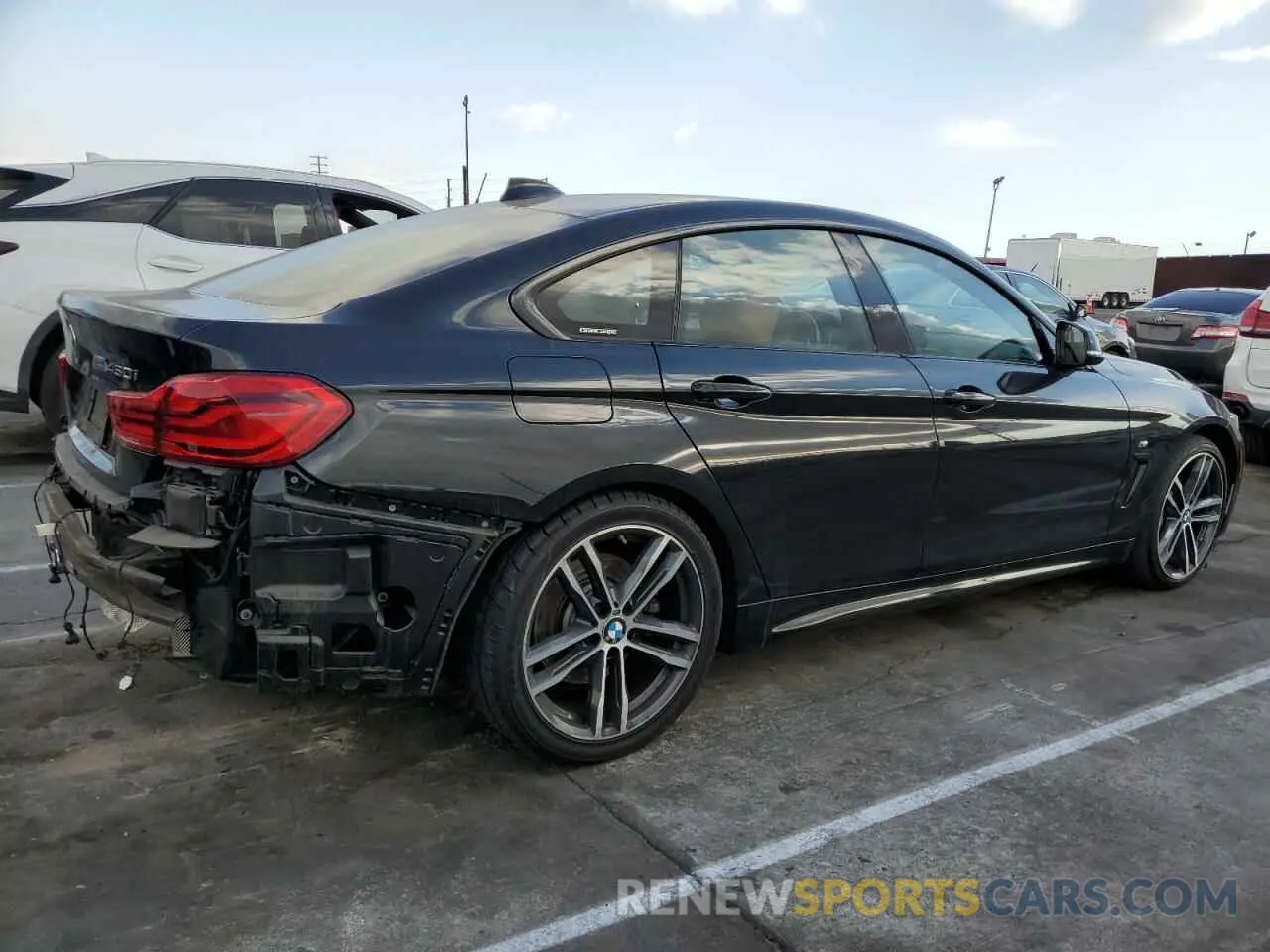3 Photograph of a damaged car WBA4J1C57KBM16093 BMW 4 SERIES 2019