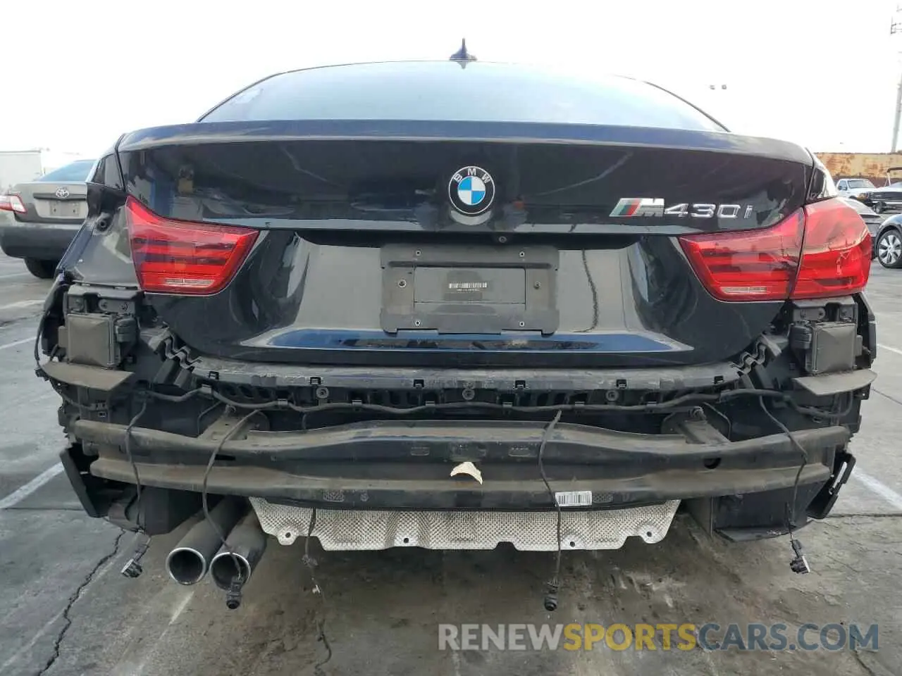 6 Photograph of a damaged car WBA4J1C57KBM16093 BMW 4 SERIES 2019