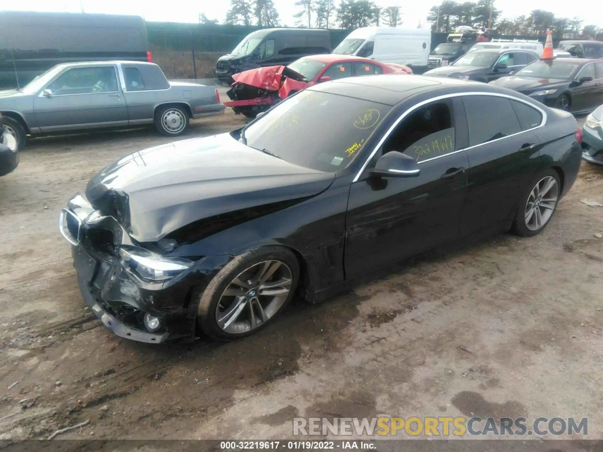 2 Photograph of a damaged car WBA4J1C57KBM16336 BMW 4 SERIES 2019