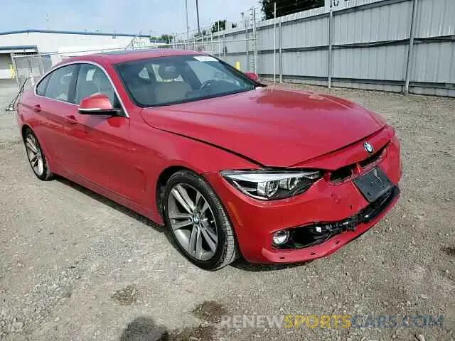 13 Photograph of a damaged car WBA4J1C57KBM16398 BMW 4 SERIES 2019