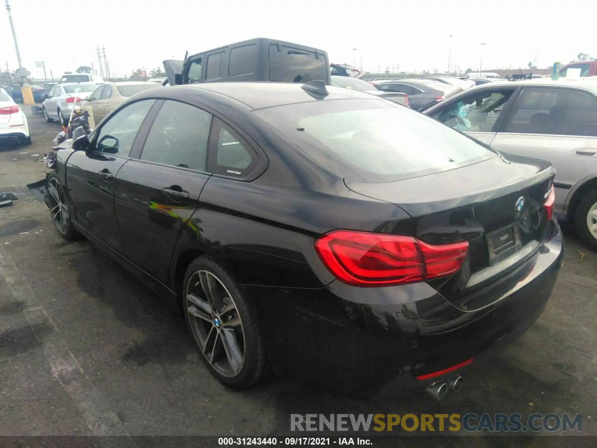 3 Photograph of a damaged car WBA4J1C57KBM18586 BMW 4 SERIES 2019