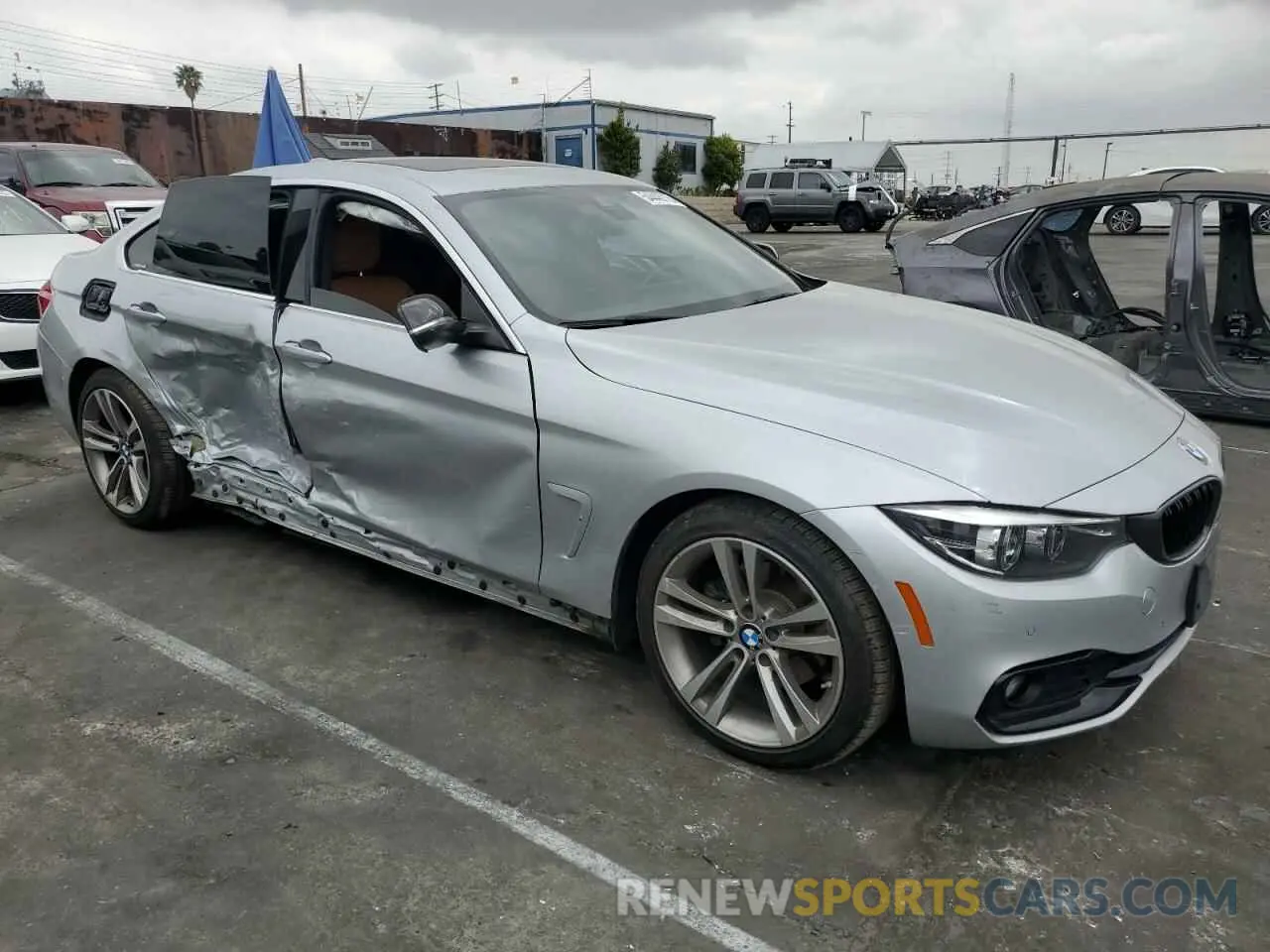 4 Photograph of a damaged car WBA4J1C58KBM12201 BMW 4 SERIES 2019