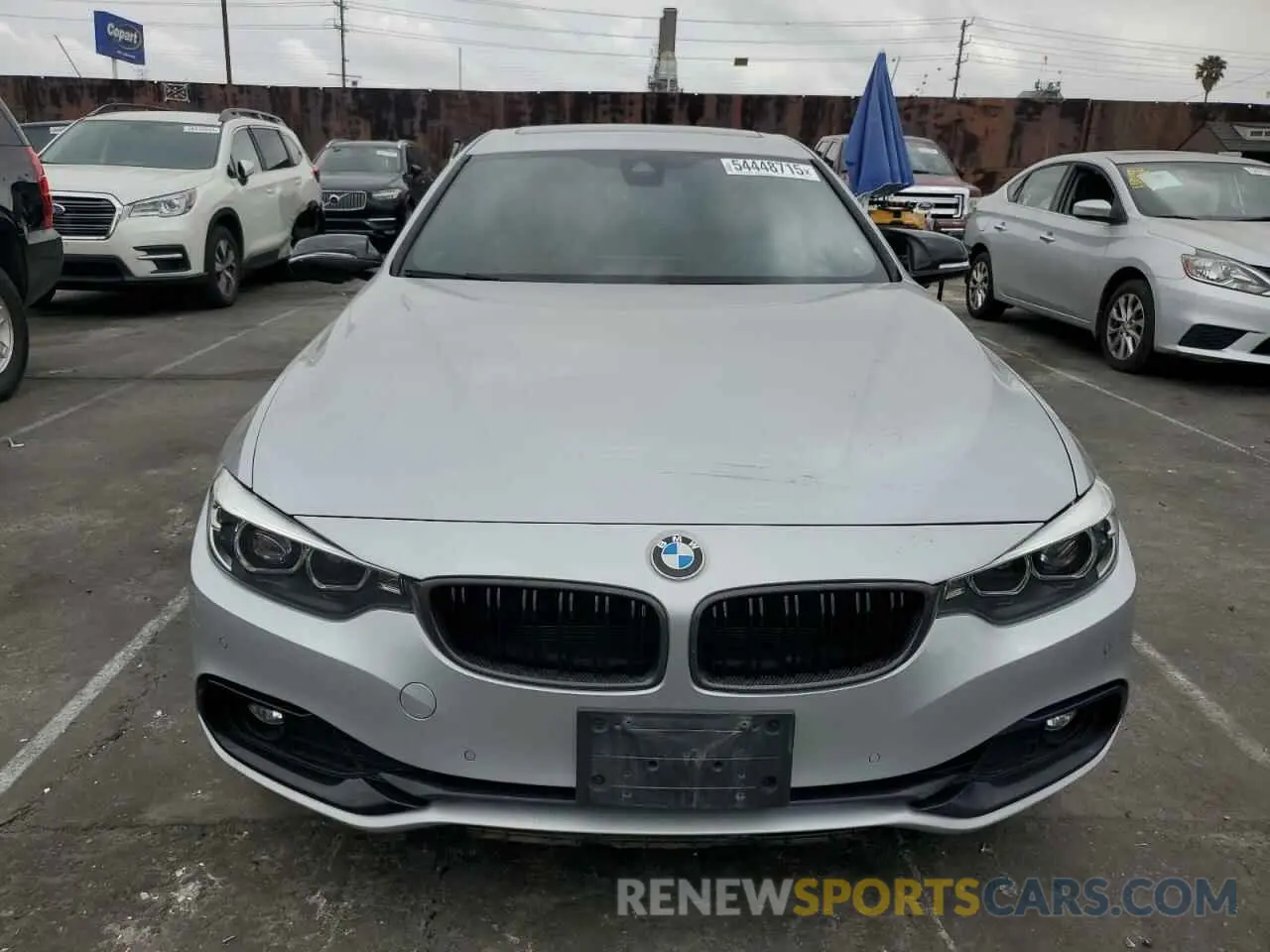 5 Photograph of a damaged car WBA4J1C58KBM12201 BMW 4 SERIES 2019