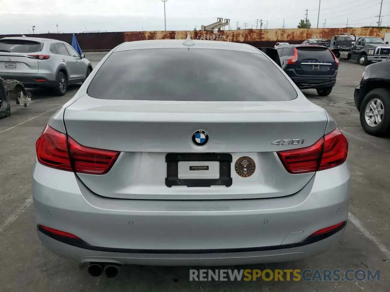 6 Photograph of a damaged car WBA4J1C58KBM12201 BMW 4 SERIES 2019