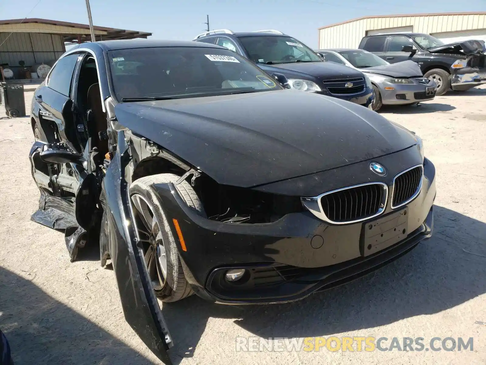 1 Photograph of a damaged car WBA4J1C58KBM13106 BMW 4 SERIES 2019