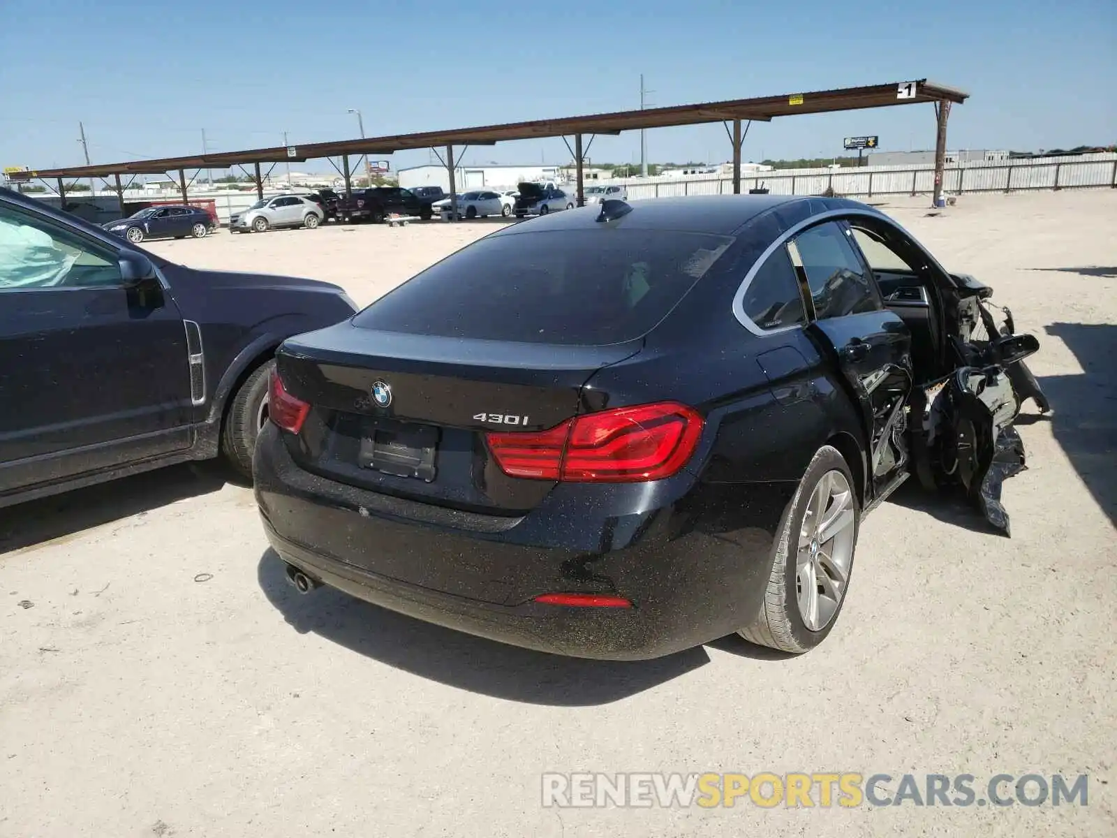 4 Photograph of a damaged car WBA4J1C58KBM13106 BMW 4 SERIES 2019