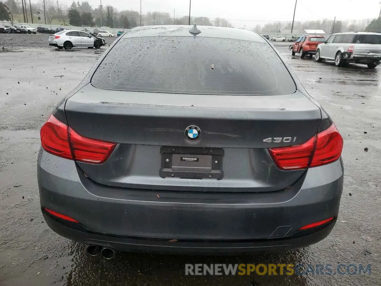 6 Photograph of a damaged car WBA4J1C58KBM18130 BMW 4 SERIES 2019