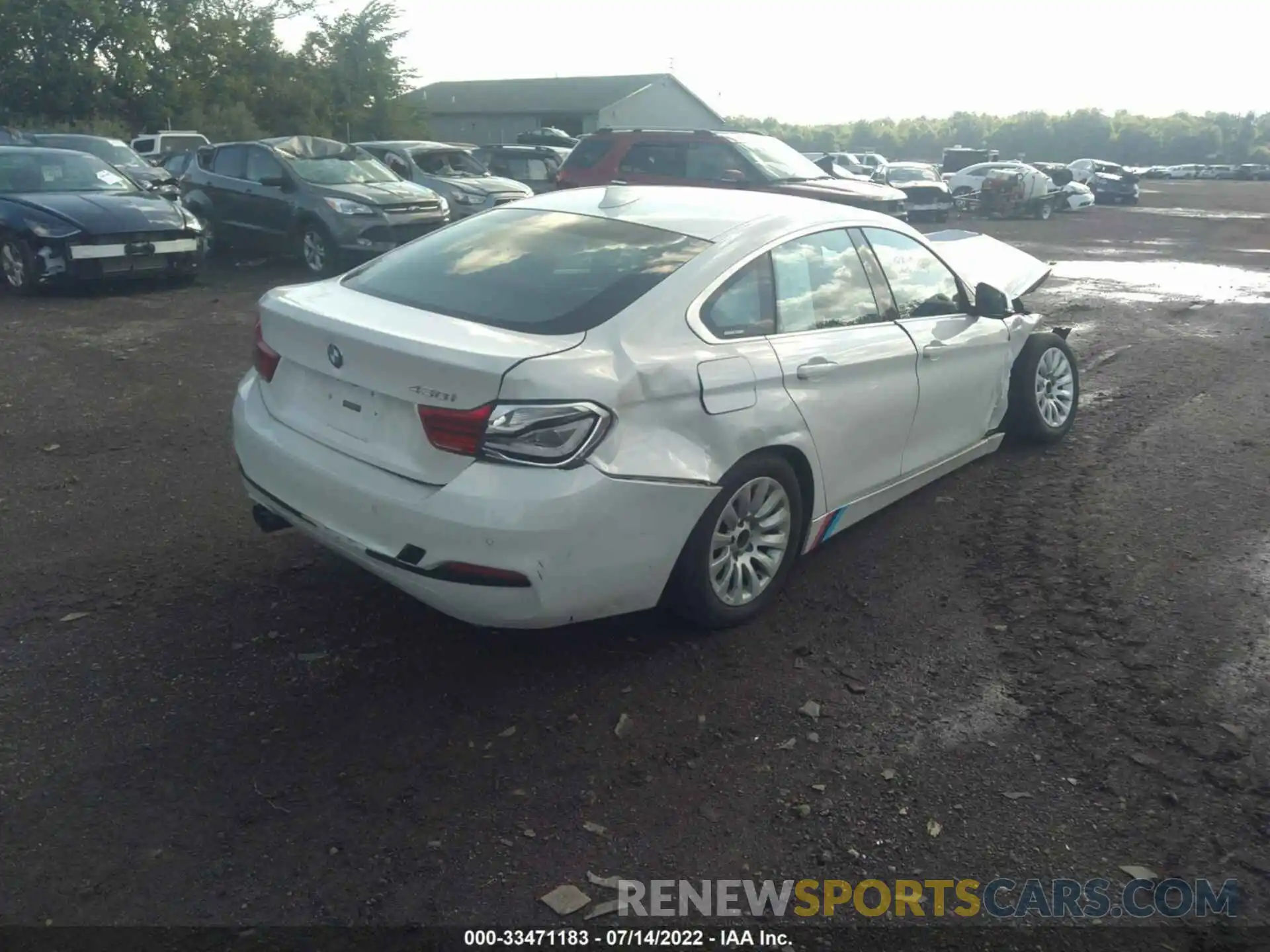 4 Photograph of a damaged car WBA4J1C59KBM12143 BMW 4 SERIES 2019