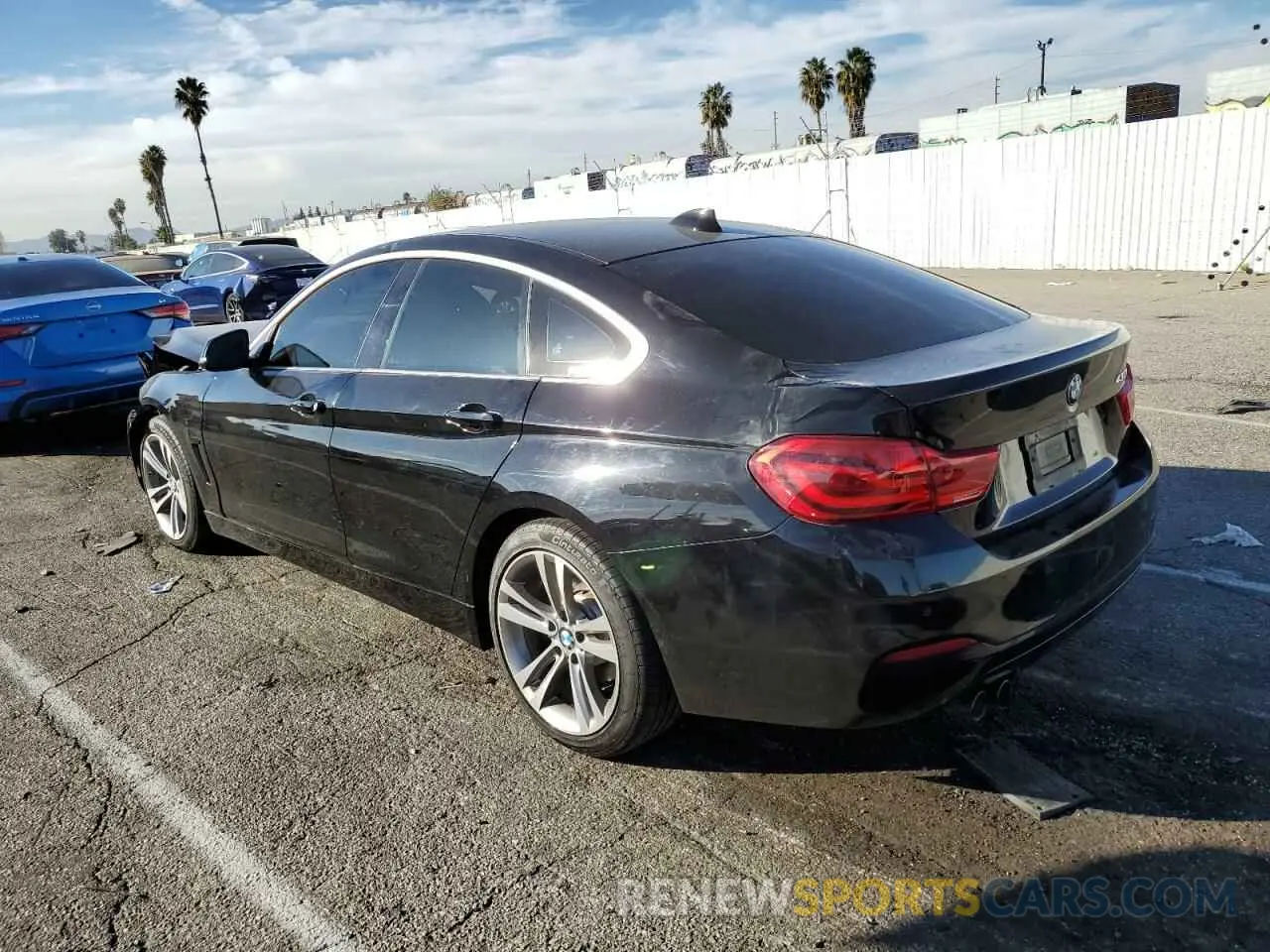 2 Photograph of a damaged car WBA4J1C59KBM13082 BMW 4 SERIES 2019
