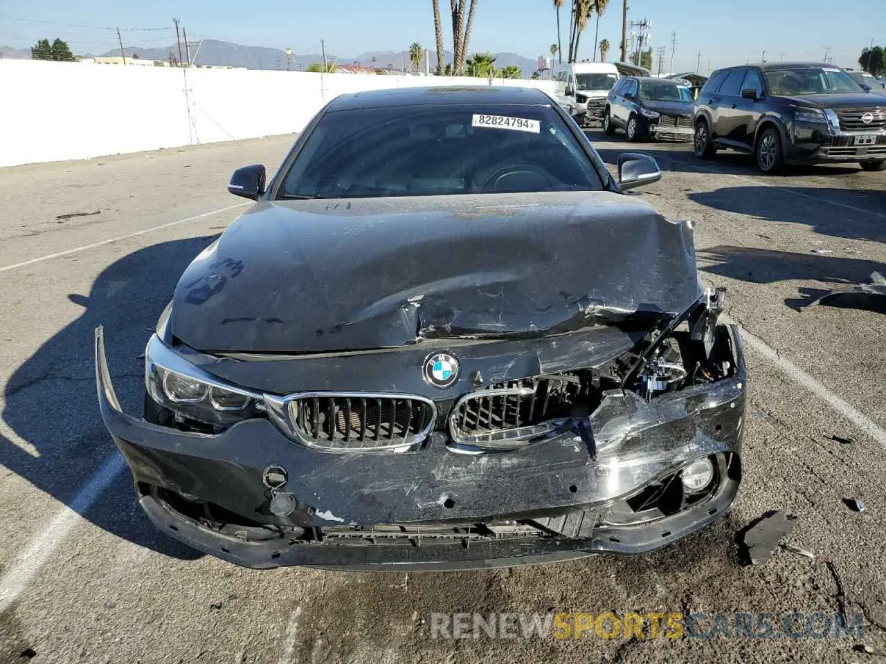 5 Photograph of a damaged car WBA4J1C59KBM13082 BMW 4 SERIES 2019