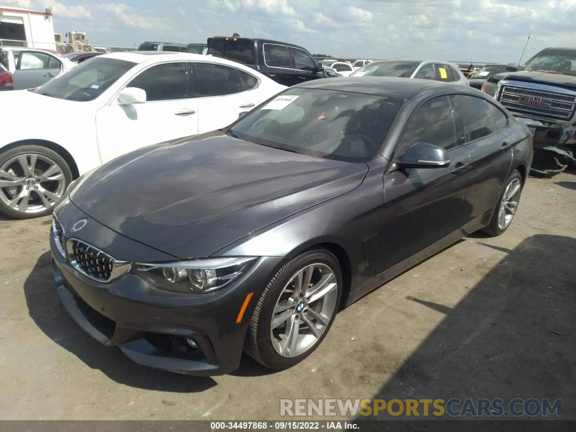 2 Photograph of a damaged car WBA4J1C59KBM14703 BMW 4 SERIES 2019