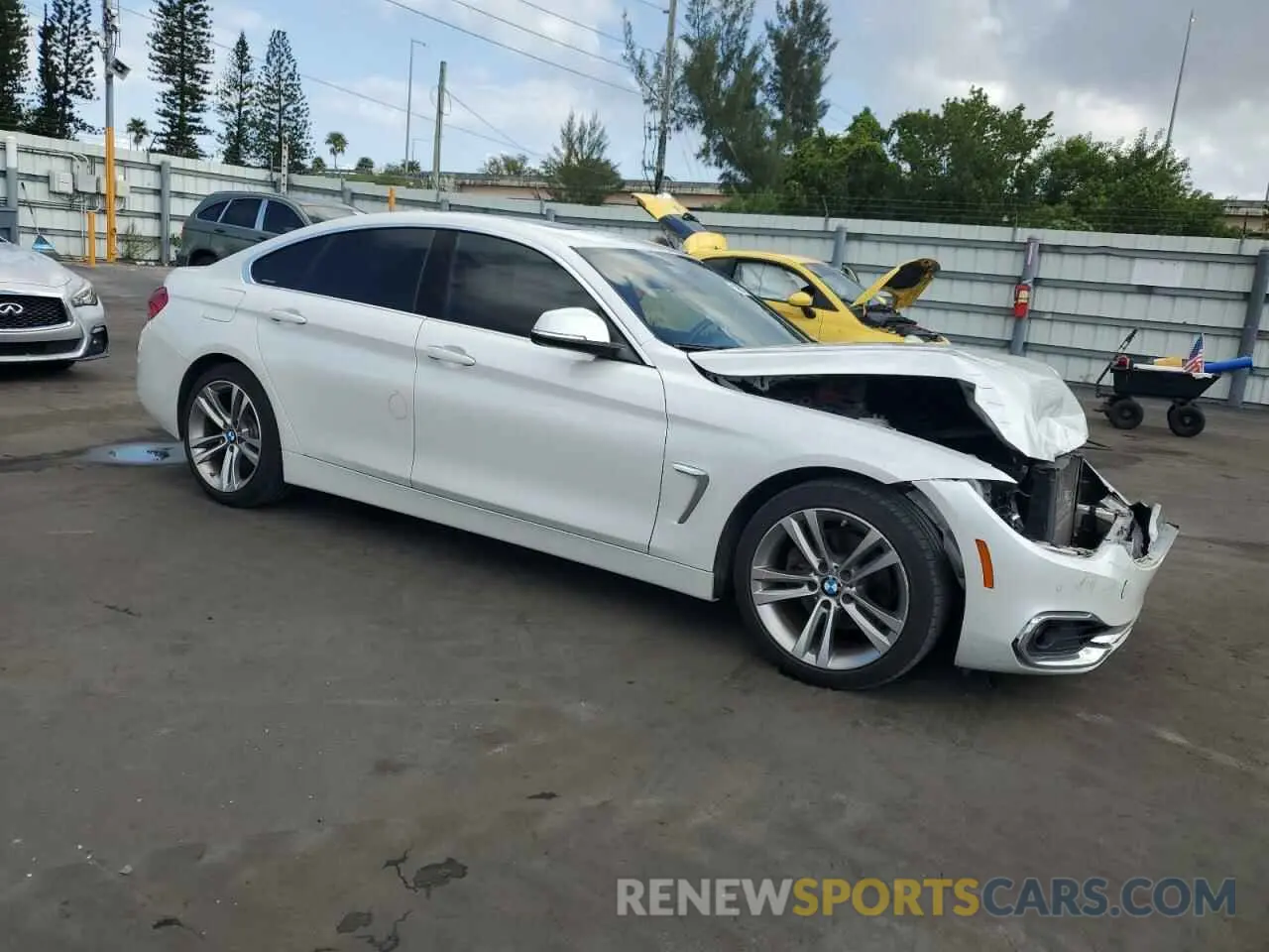 4 Photograph of a damaged car WBA4J1C59KBM16175 BMW 4 SERIES 2019