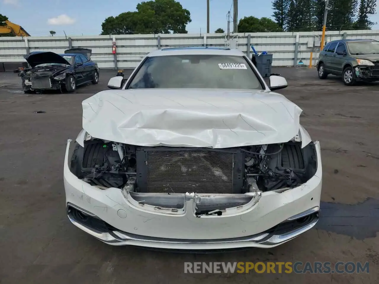 5 Photograph of a damaged car WBA4J1C59KBM16175 BMW 4 SERIES 2019
