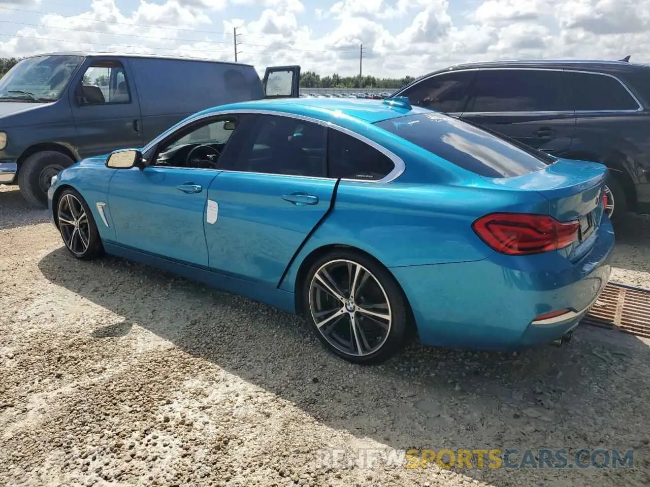 2 Photograph of a damaged car WBA4J1C59KBM18024 BMW 4 SERIES 2019