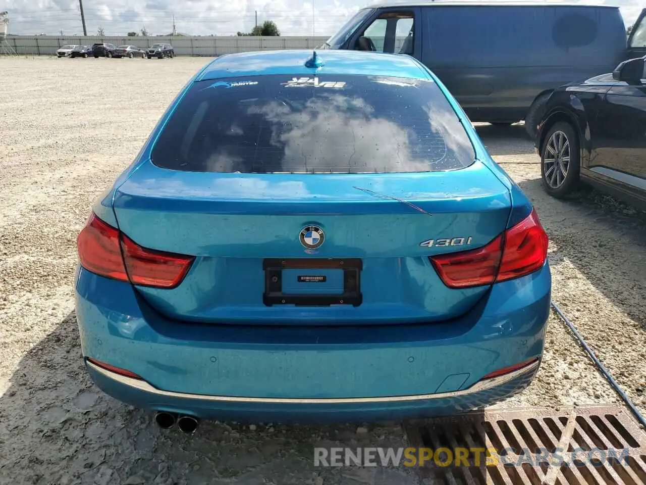 6 Photograph of a damaged car WBA4J1C59KBM18024 BMW 4 SERIES 2019