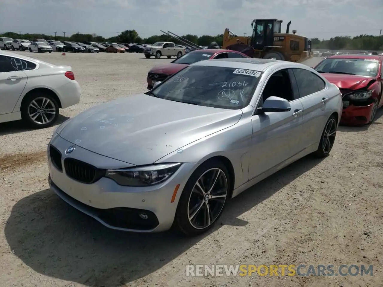 2 Photograph of a damaged car WBA4J1C59KBM19125 BMW 4 SERIES 2019