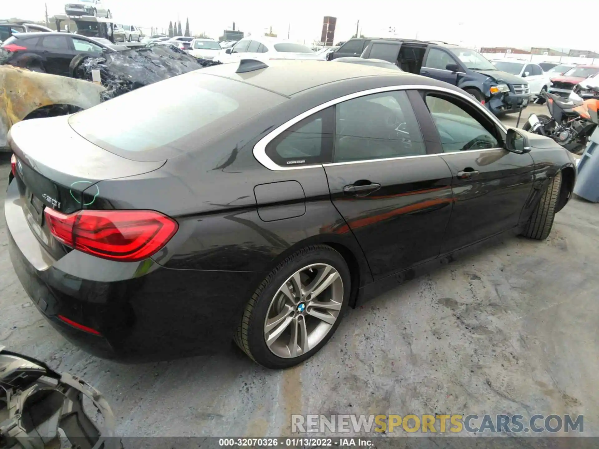 4 Photograph of a damaged car WBA4J1C5XKBM13026 BMW 4 SERIES 2019