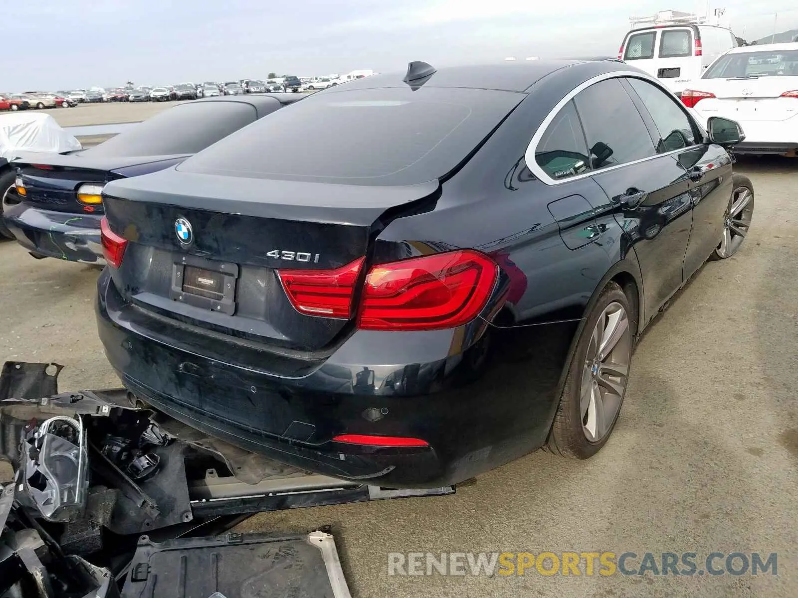 4 Photograph of a damaged car WBA4J1C5XKBM13043 BMW 4 SERIES 2019