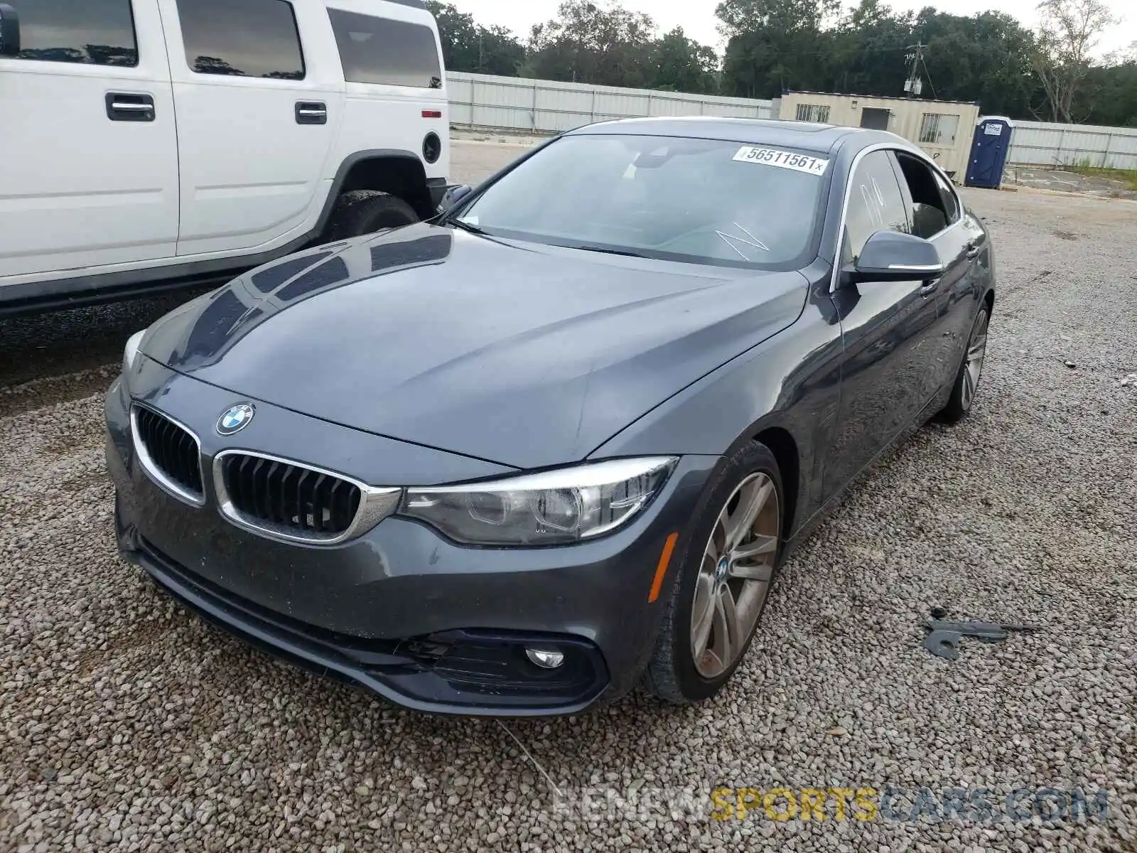 2 Photograph of a damaged car WBA4J1C5XKBM14807 BMW 4 SERIES 2019