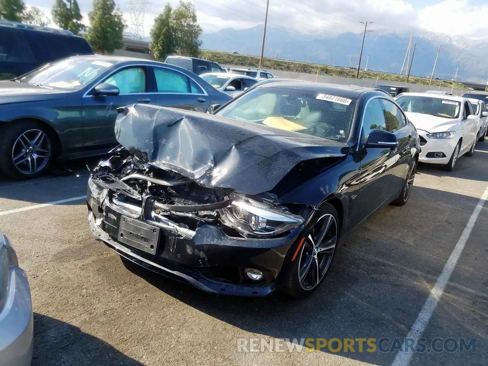 2 Photograph of a damaged car WBA4J1C5XKBM18260 BMW 4 SERIES 2019