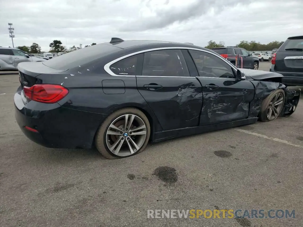 3 Photograph of a damaged car WBA4J3C50KBL06174 BMW 4 SERIES 2019