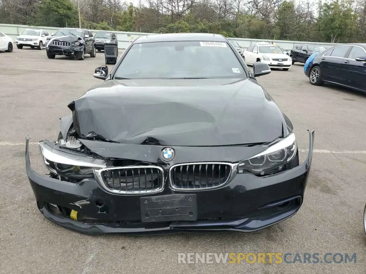 5 Photograph of a damaged car WBA4J3C50KBL06174 BMW 4 SERIES 2019